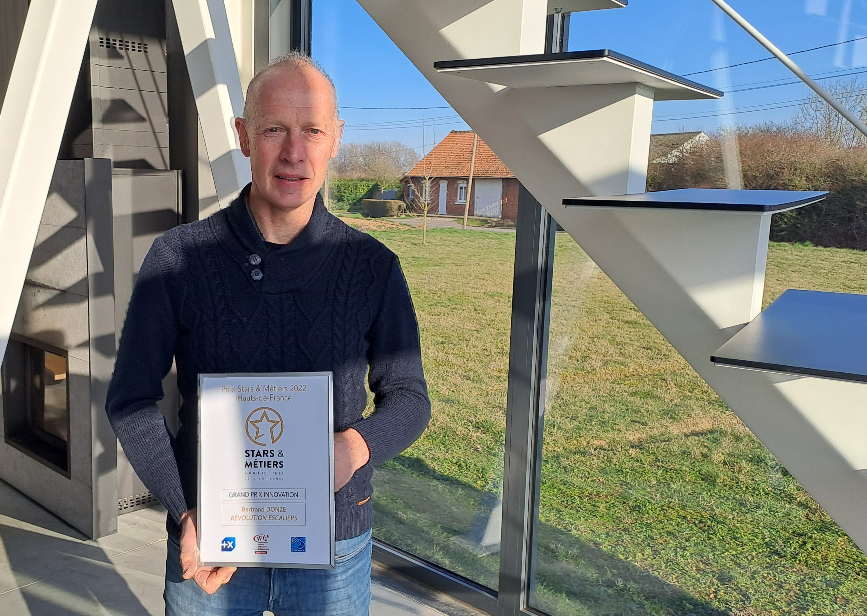 Révolution escaliers gravit les marches du succès