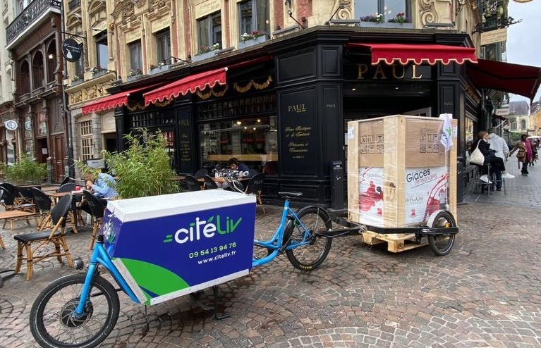 La start-up Citéliv, spécialiste de la livraison écologique, s'implante à Rouen