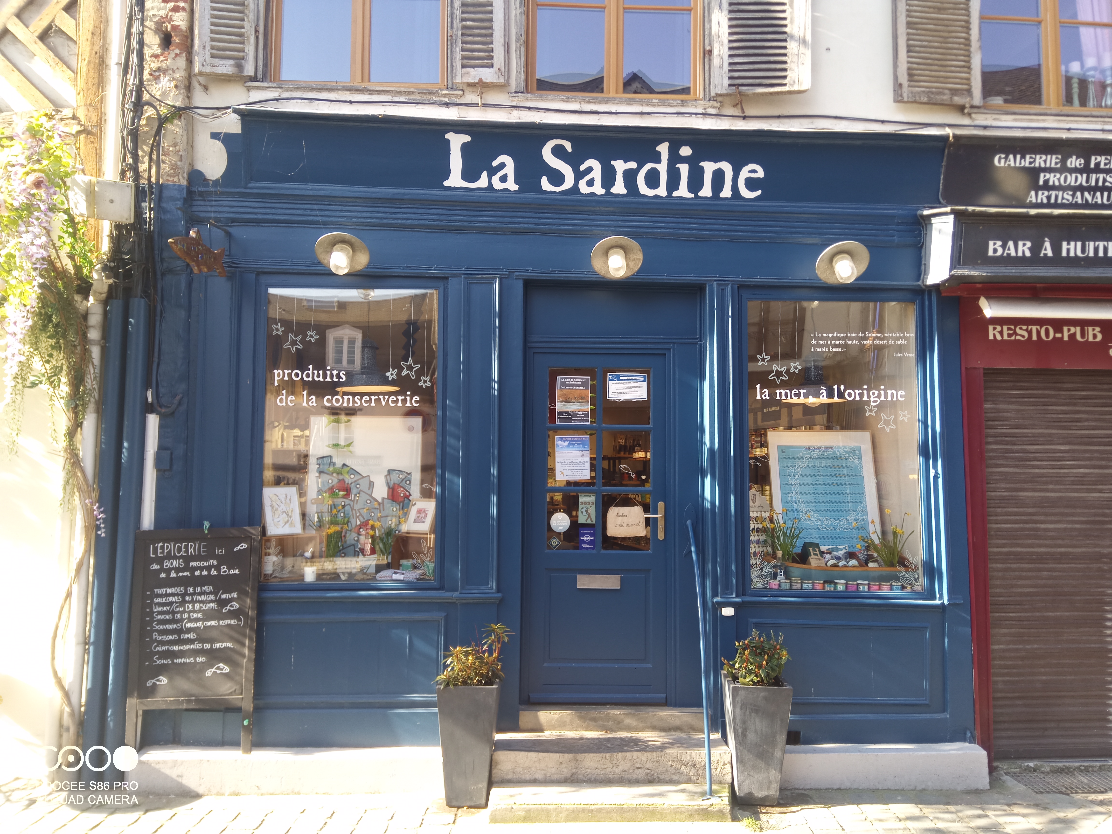La Sardine, épicerie fine dédiée aux produits de la mer à Saint-Valery-sur-Somme