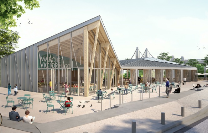 Appel à candidatures pour la halle de marché couvert de Laon