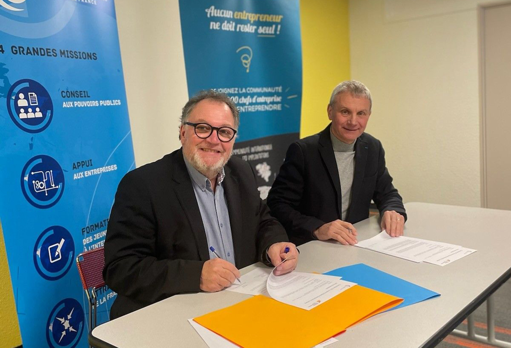 Réseau Entreprendre Lorraine avec le CCE