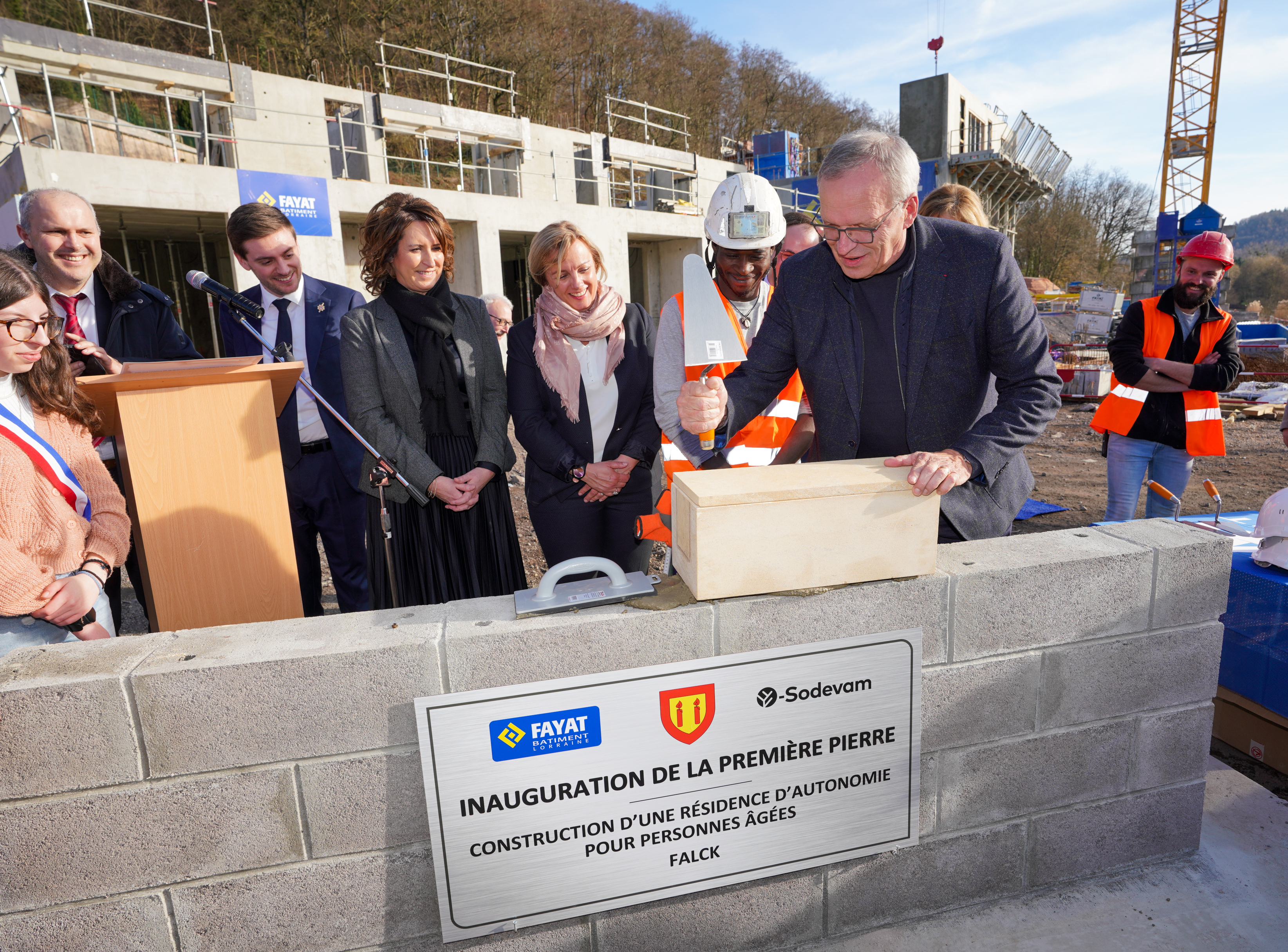 Patrick Weiten en visite au canton de Bouzonville