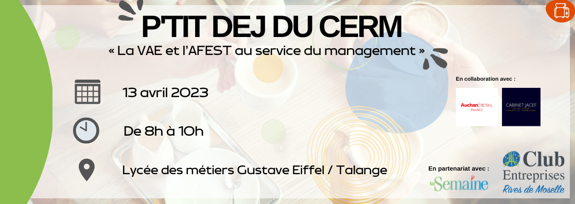 Un nouveau «P’tit Déj» CERM à Talange 