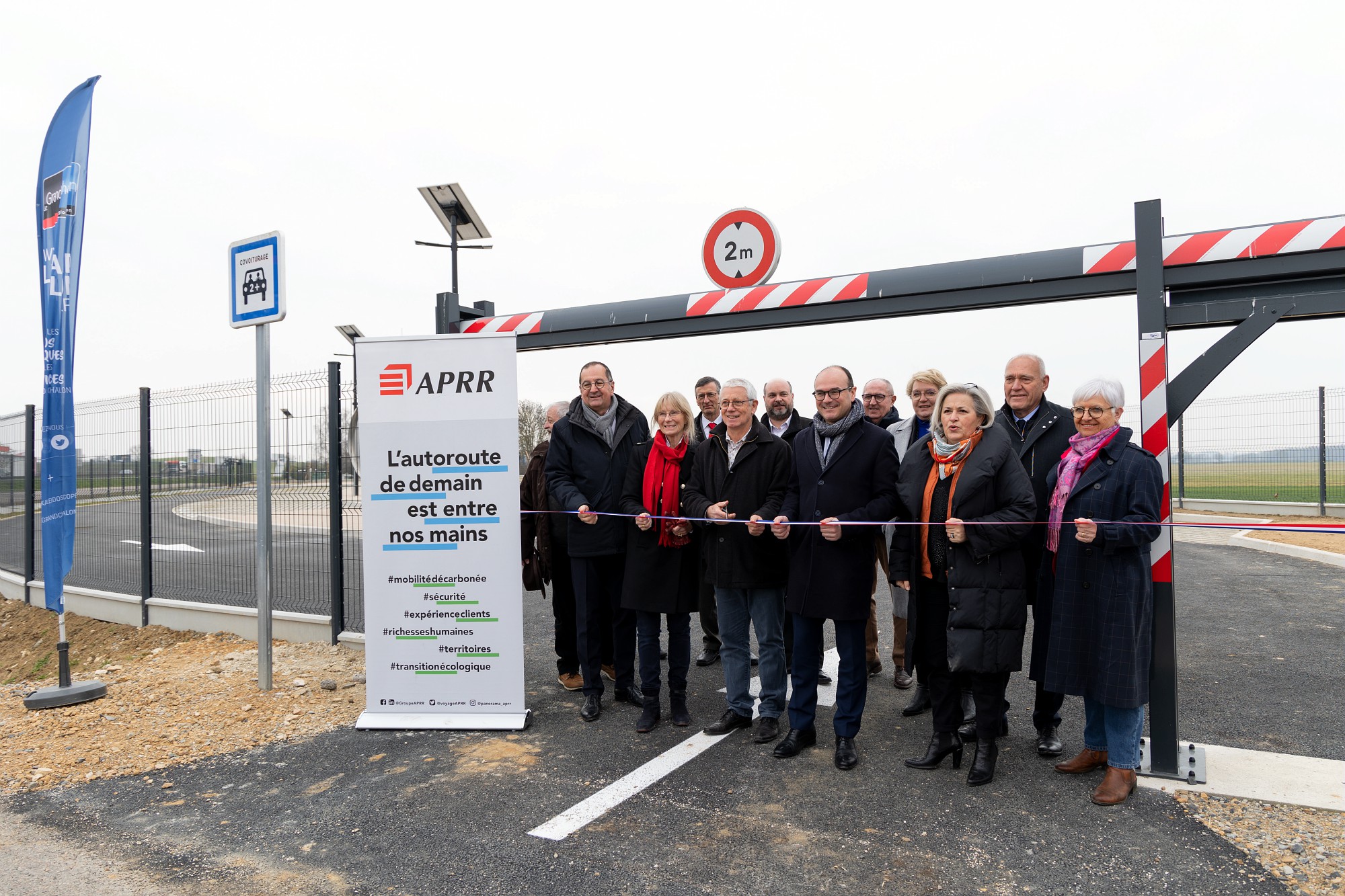 Le Grand Chalon s'engage pour l'environnement avec sa nouvelle aire de covoiturage