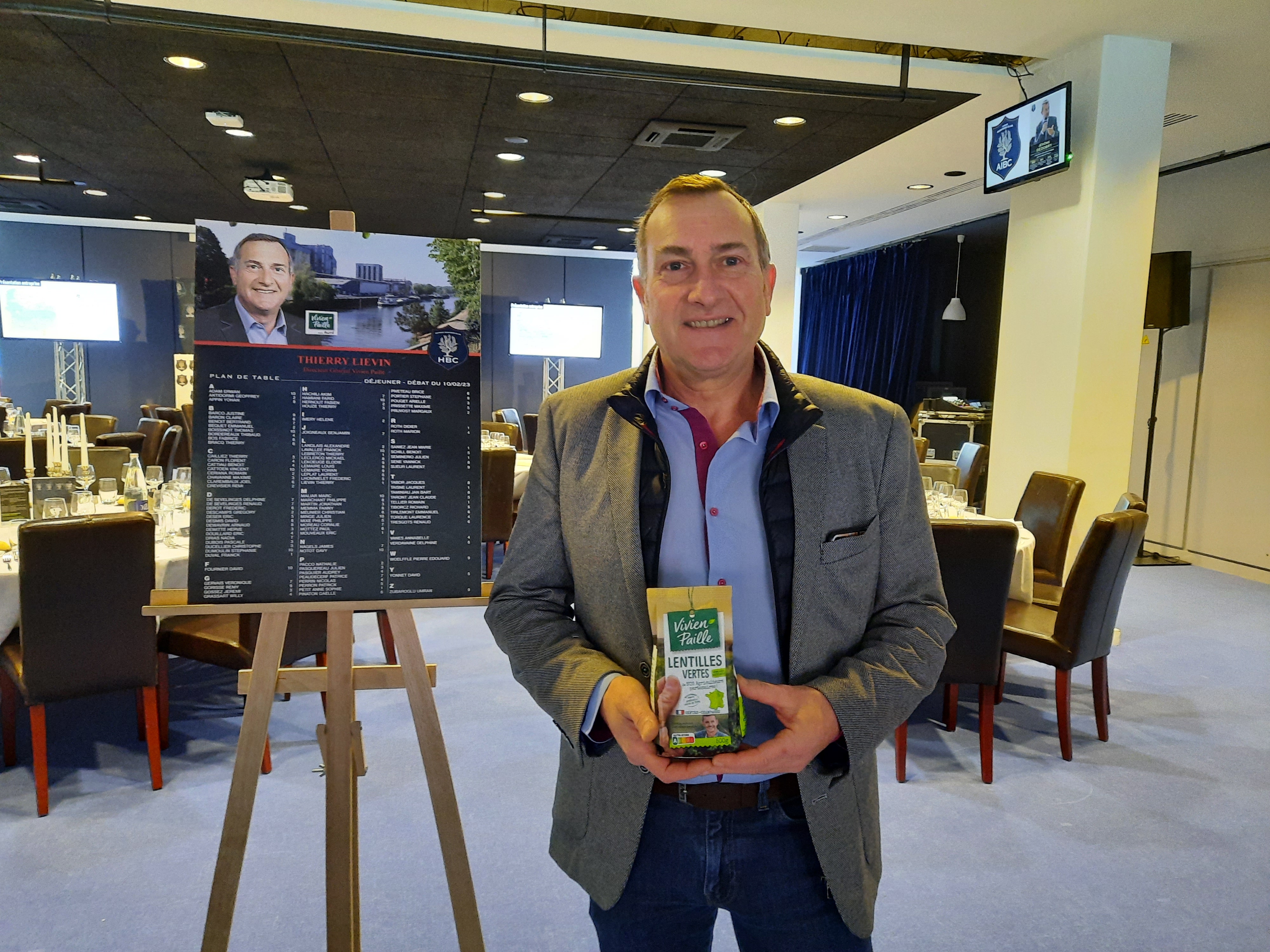 Vivien Paille mise sur la protéine végétale