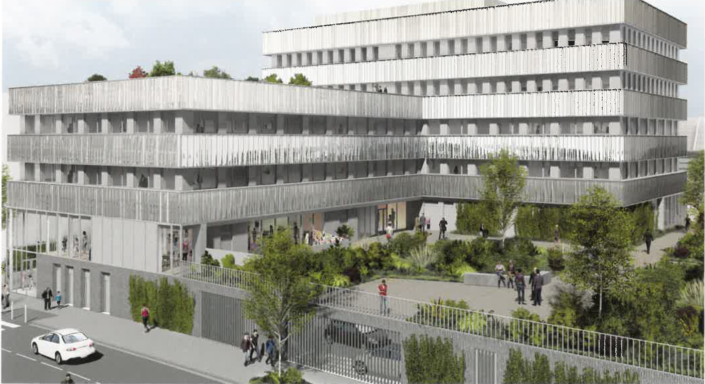 Amiens : l'EPSM de la Somme va regrouper ses activités dans un bâtiment unique, Helium