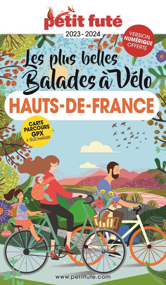 Sortie du guide du Petit Futé Les plus belles balades à vélo dans les Hauts-de-France 