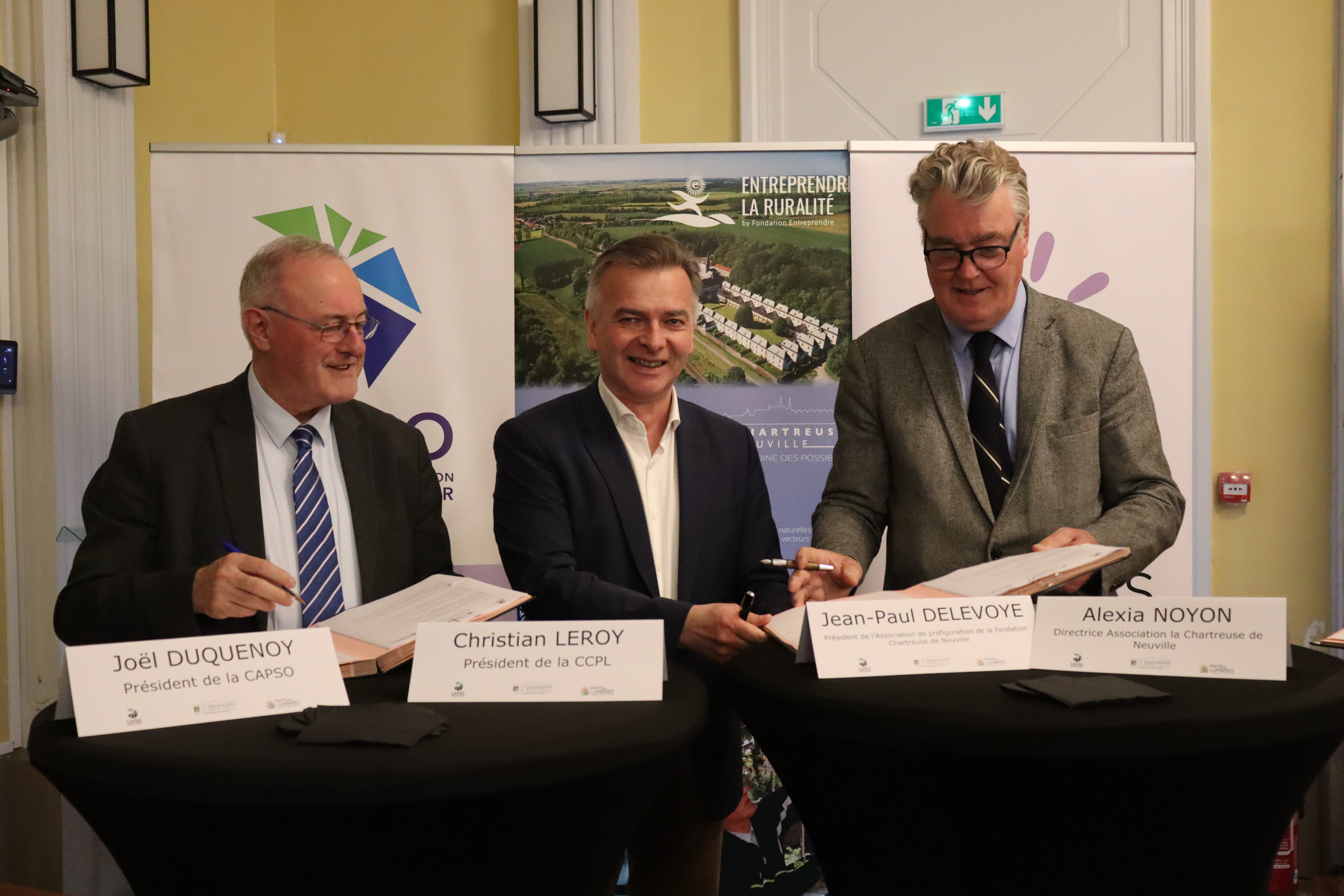 La Chartreuse de Neuville s’engage sur le volet entrepreneurial