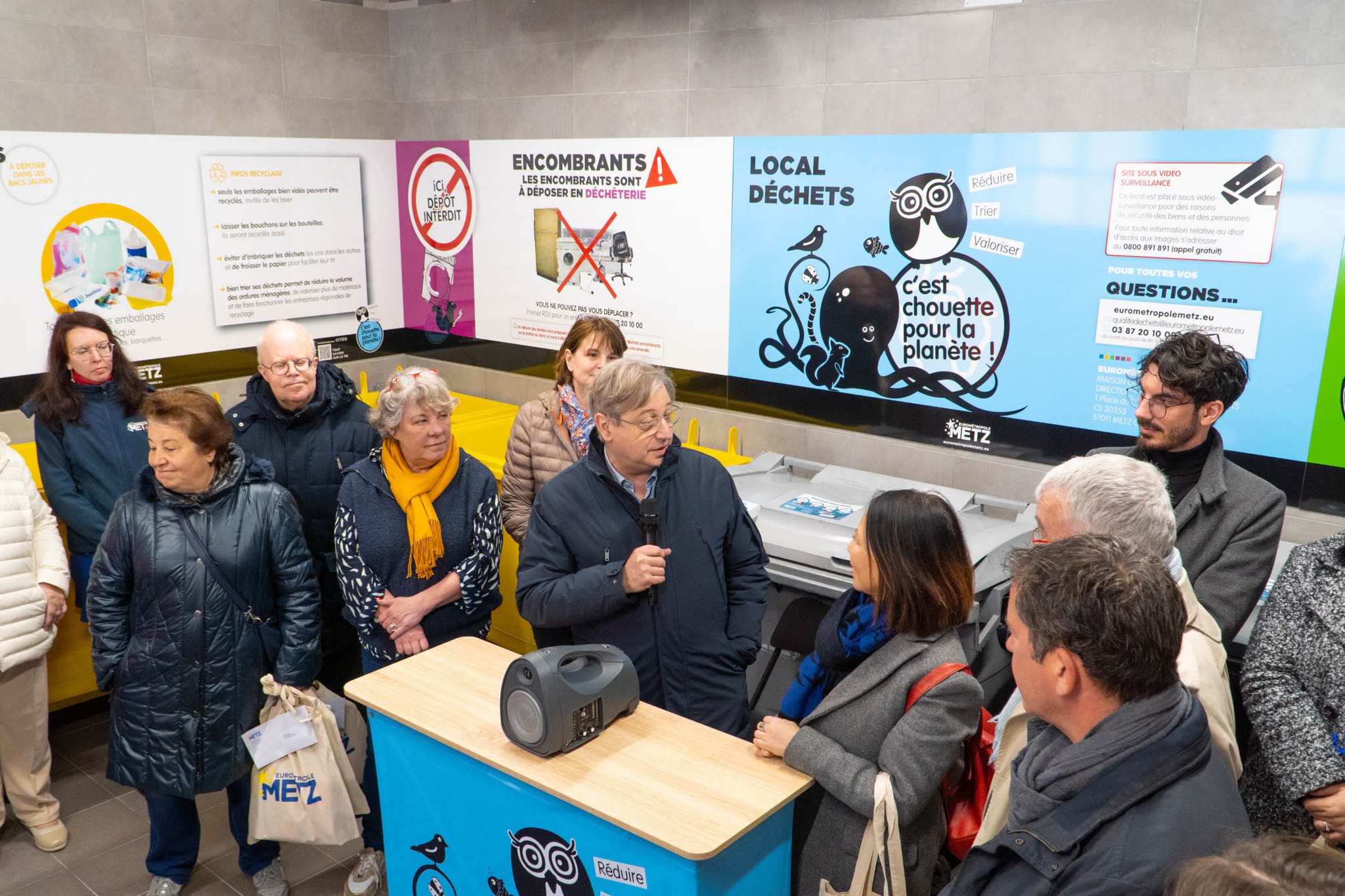 Un nouveau système de collecte des déchets voit le jour à Metz