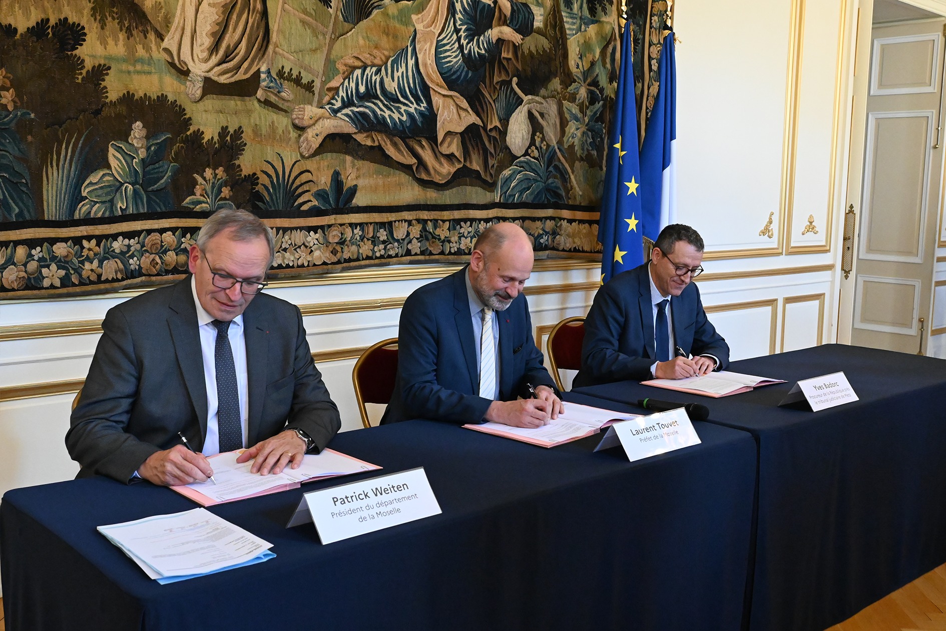 Un partenariat synergique sur la sécurité routière en Moselle acté 