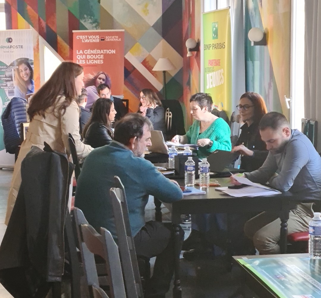 À Metz, l’École supérieure de la banque a organisé son job dating