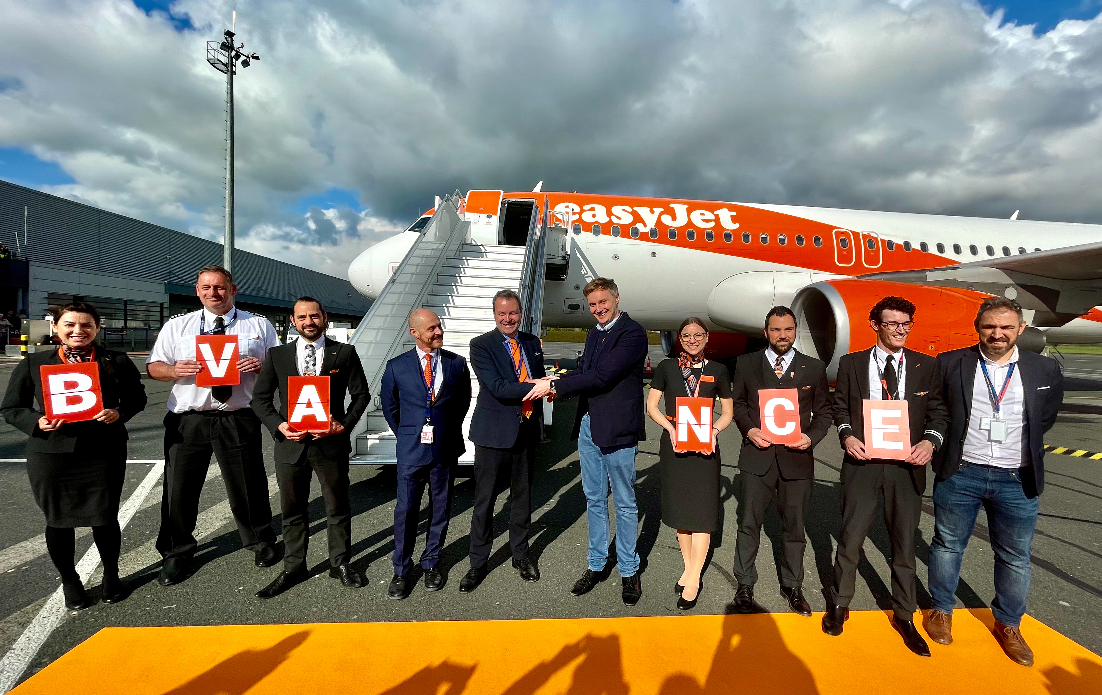 La compagnie easyjet inaugure ses deux nouvelles lignes à Paris-Beauvais 