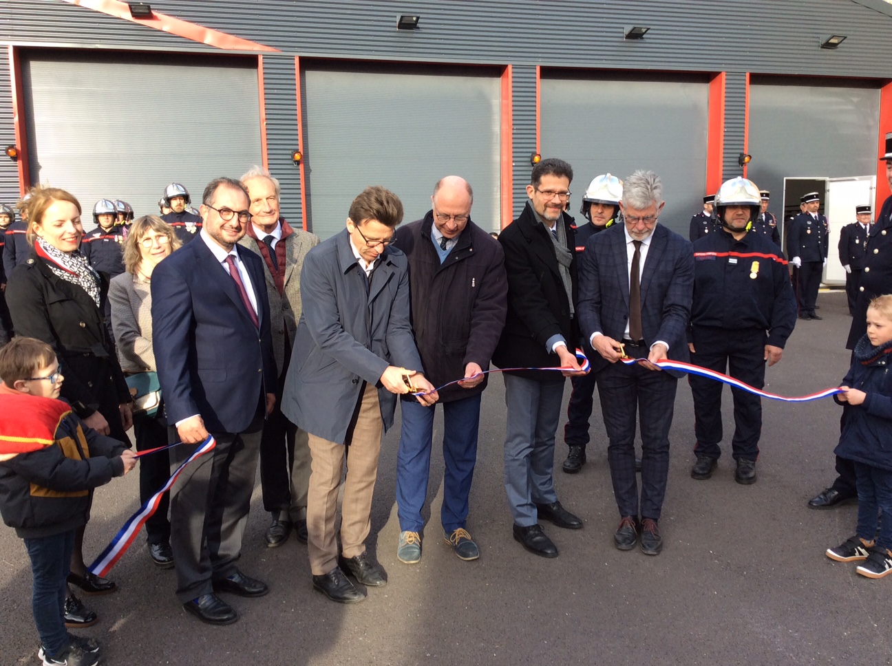 Revigny-sur-Ornain : le nouveau centre de secours inauguré 