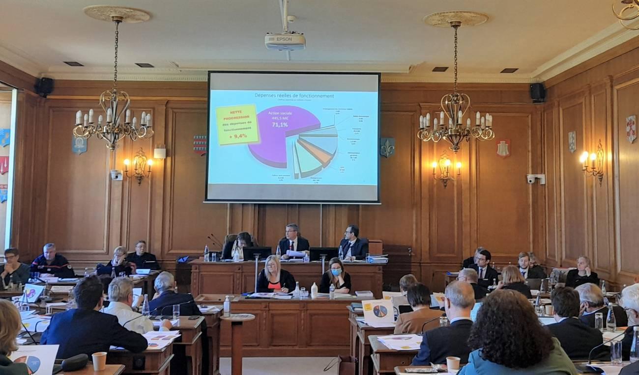 Le Département de l’Aisne vote son budget primitif 2023