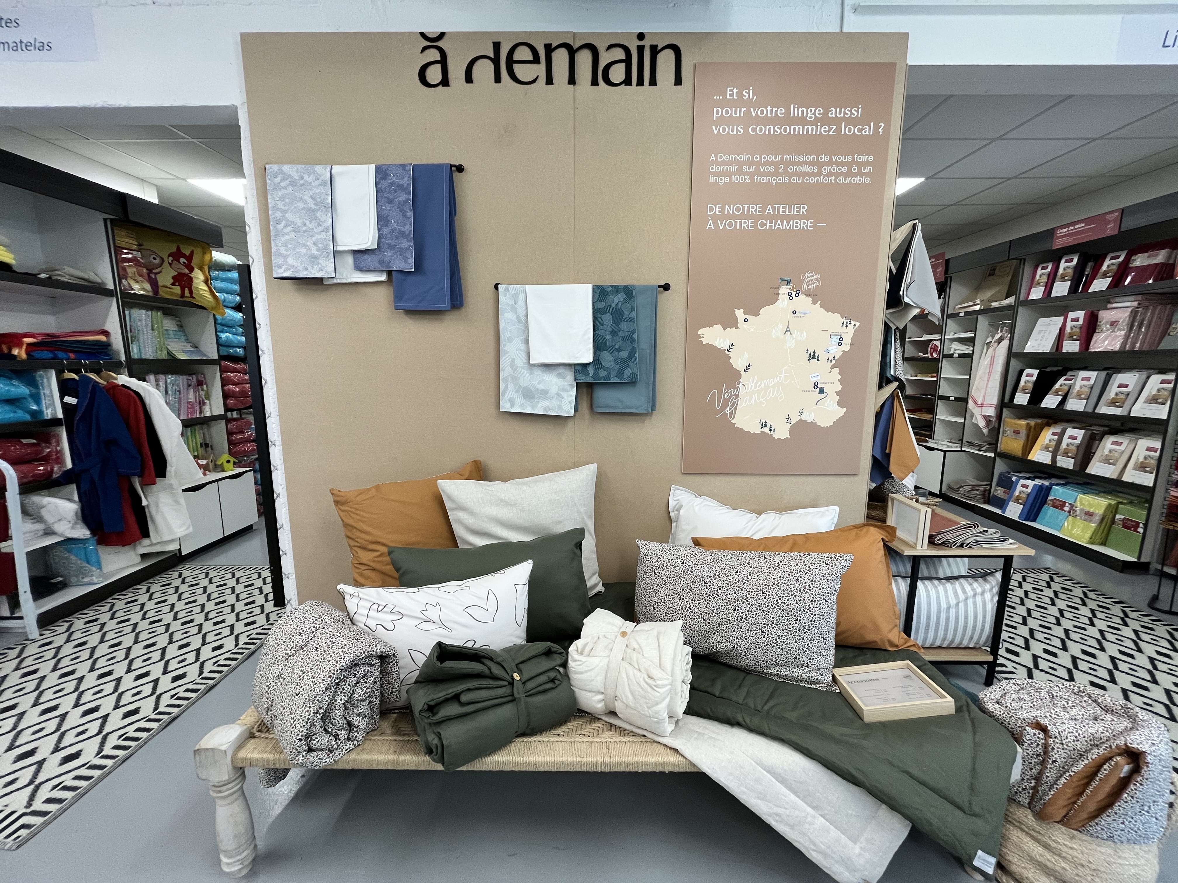 Nouvel élan pour le fabricant À Demain le linge Français