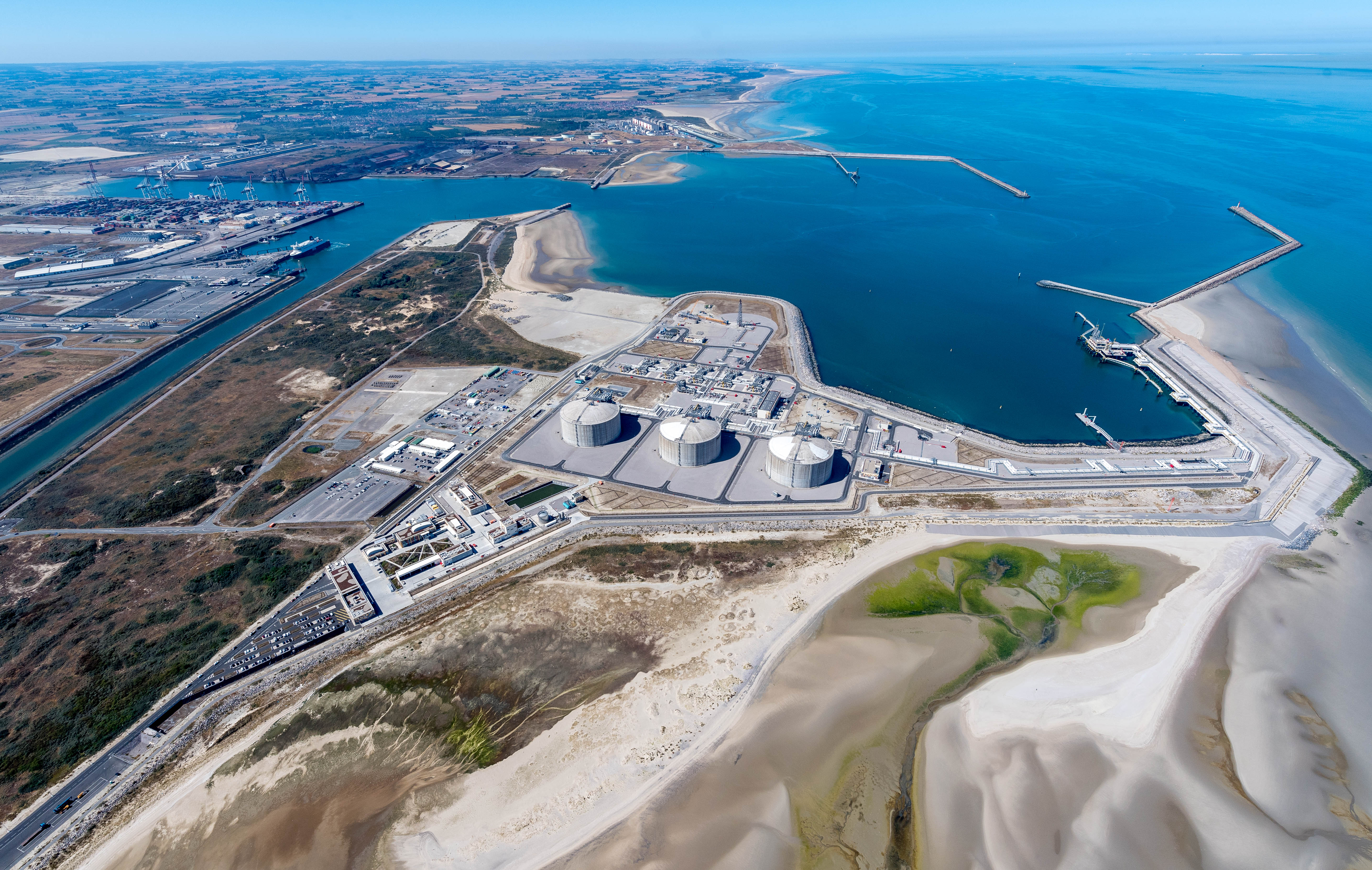 Année record pour le terminal méthanier de Dunkerque