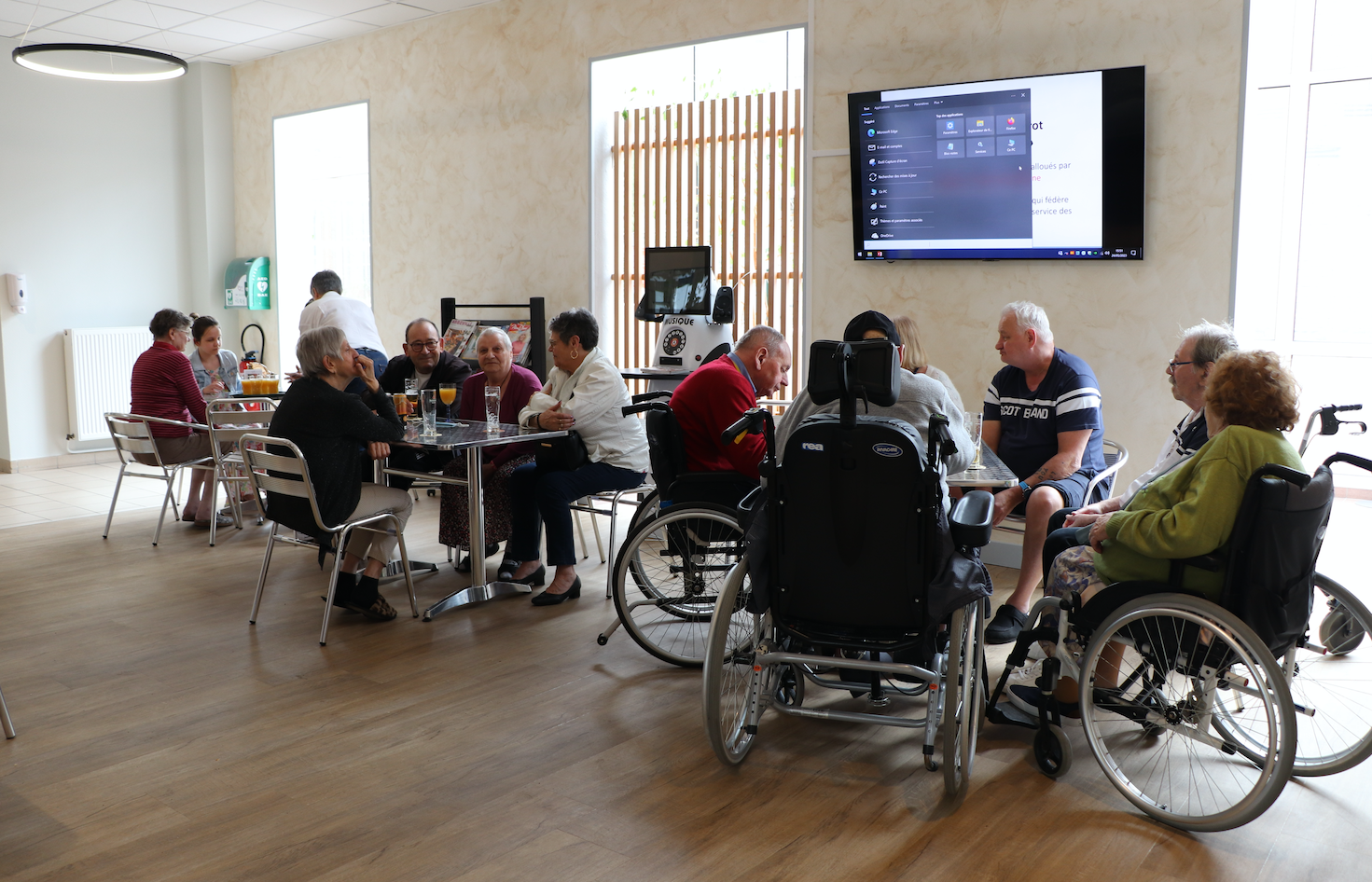 Un bistrot à l’Ehpad Georges-Dumont d'Abbeville