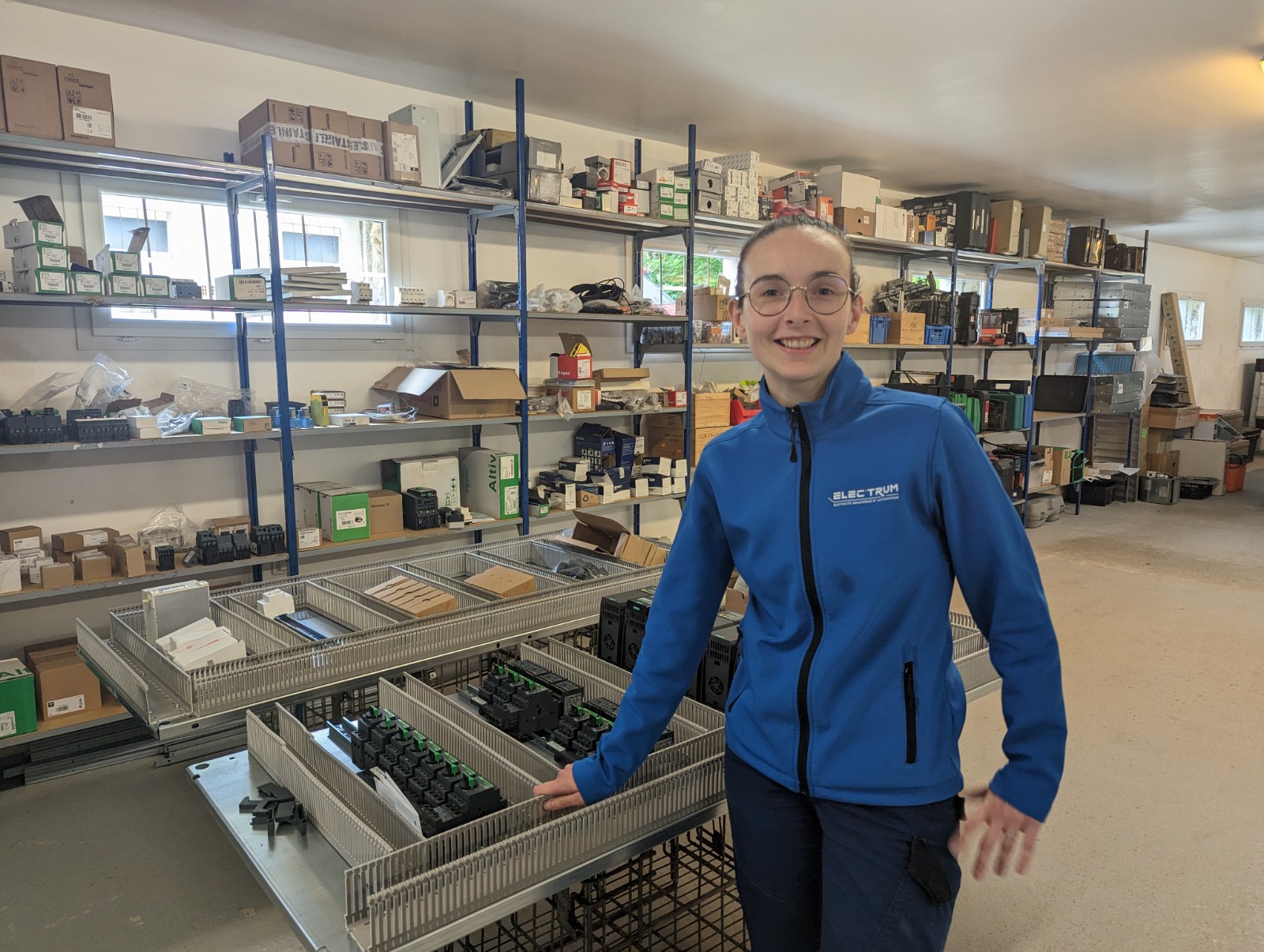 Une femme électrisante à Pommard