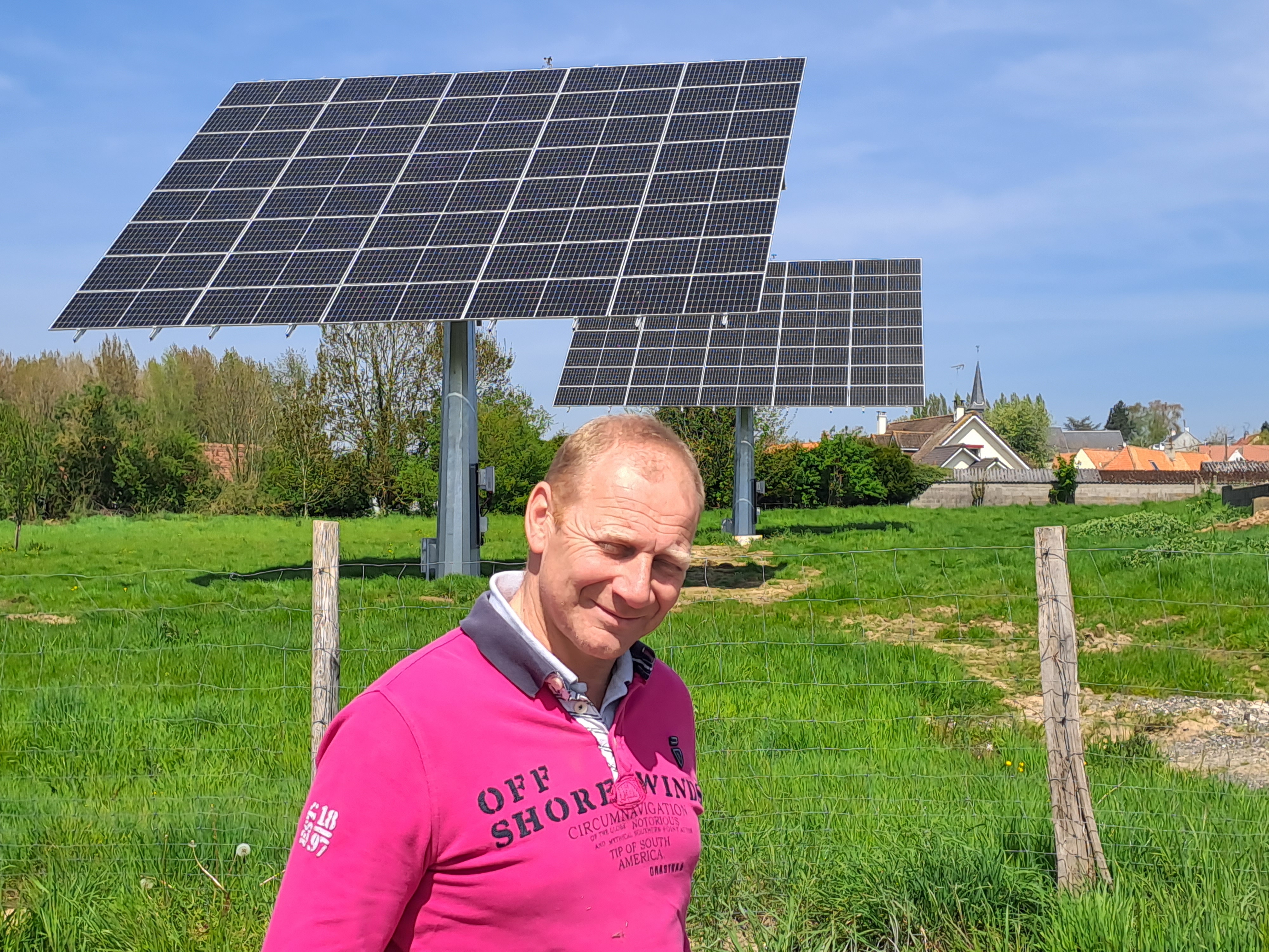 Marc Delaporte, un agriculteur qui mise sur le solaire