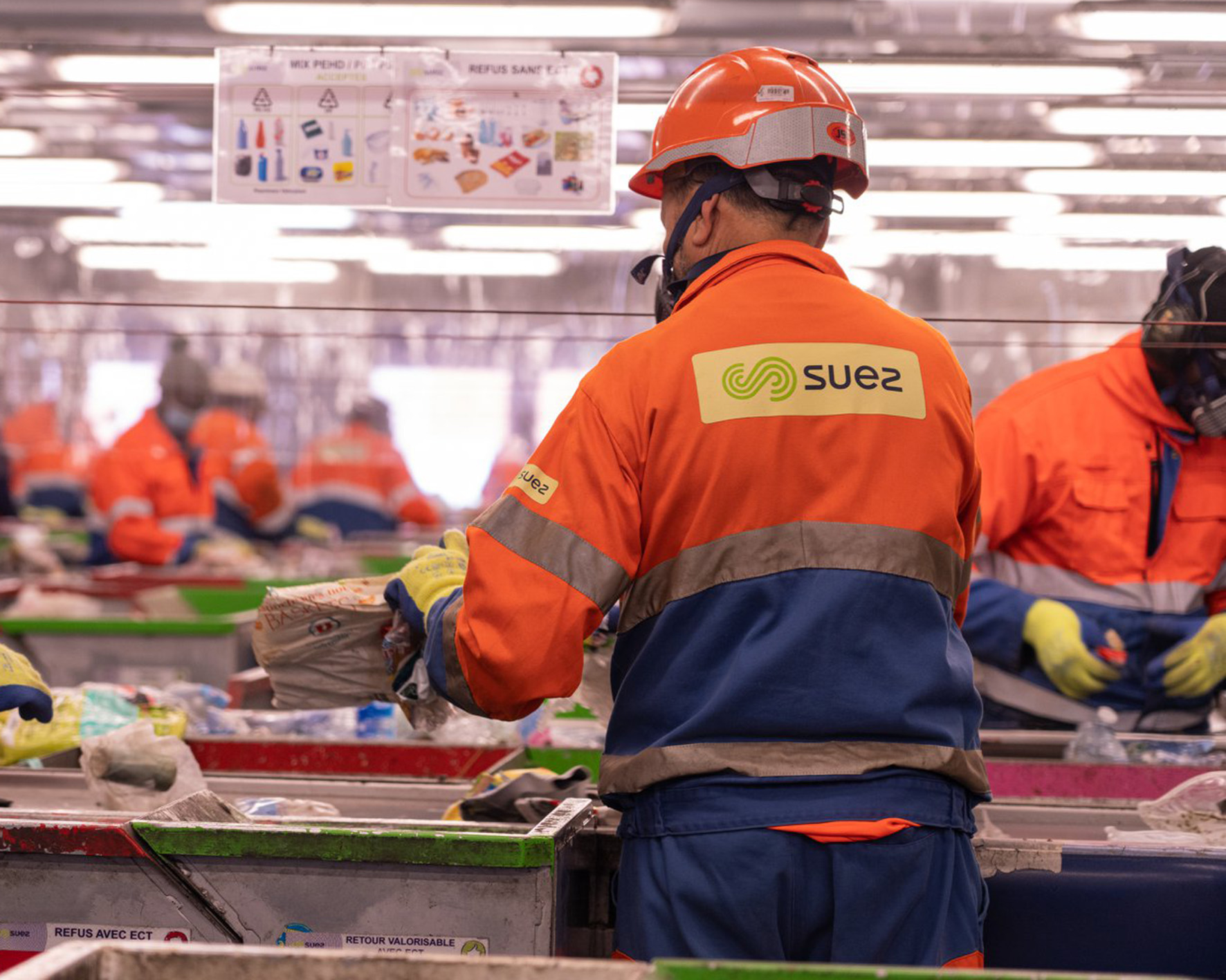 Suez se spécialise dans le sur-tri des déchets plastiques