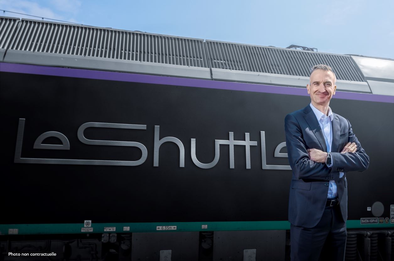 Getlink dévoile une nouvelle identité visuelle pour le Shuttle