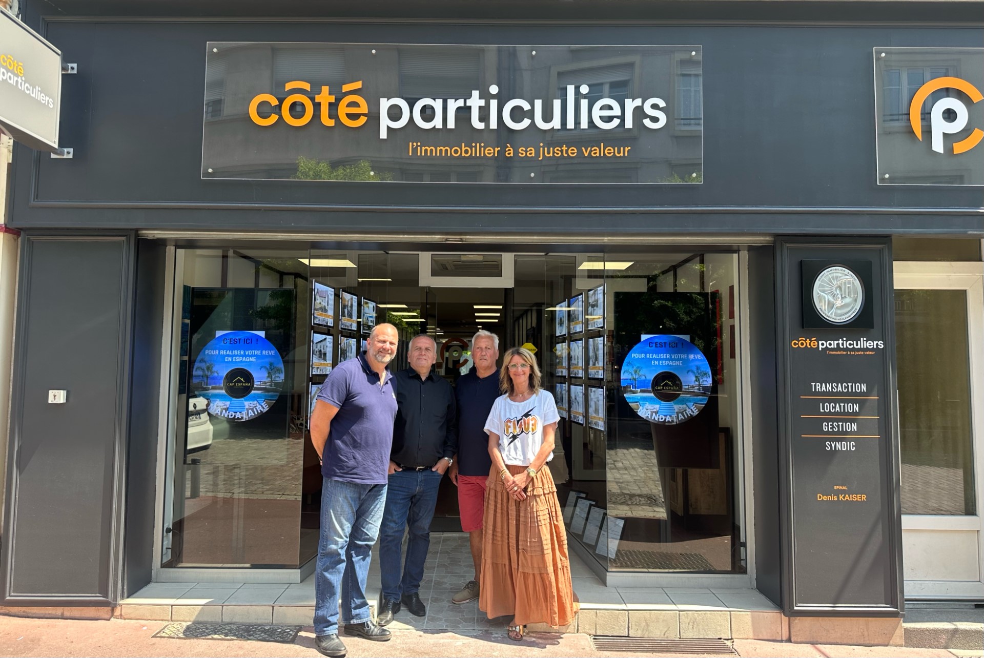 Côté Particuliers étend son réseau avec une nouvelle agence à Épinal