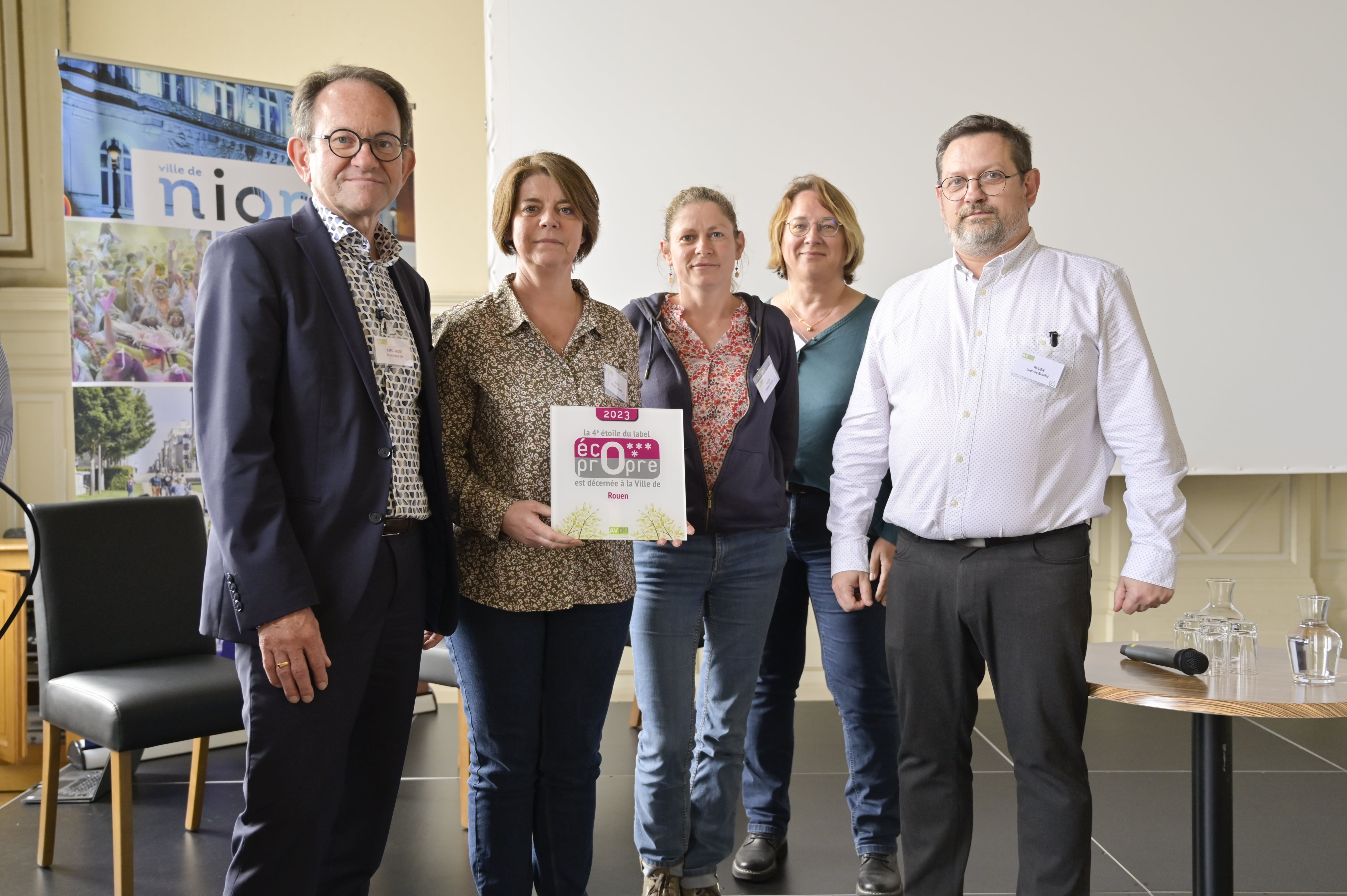 Rouen décroche la 4e étoile du label Eco-propre