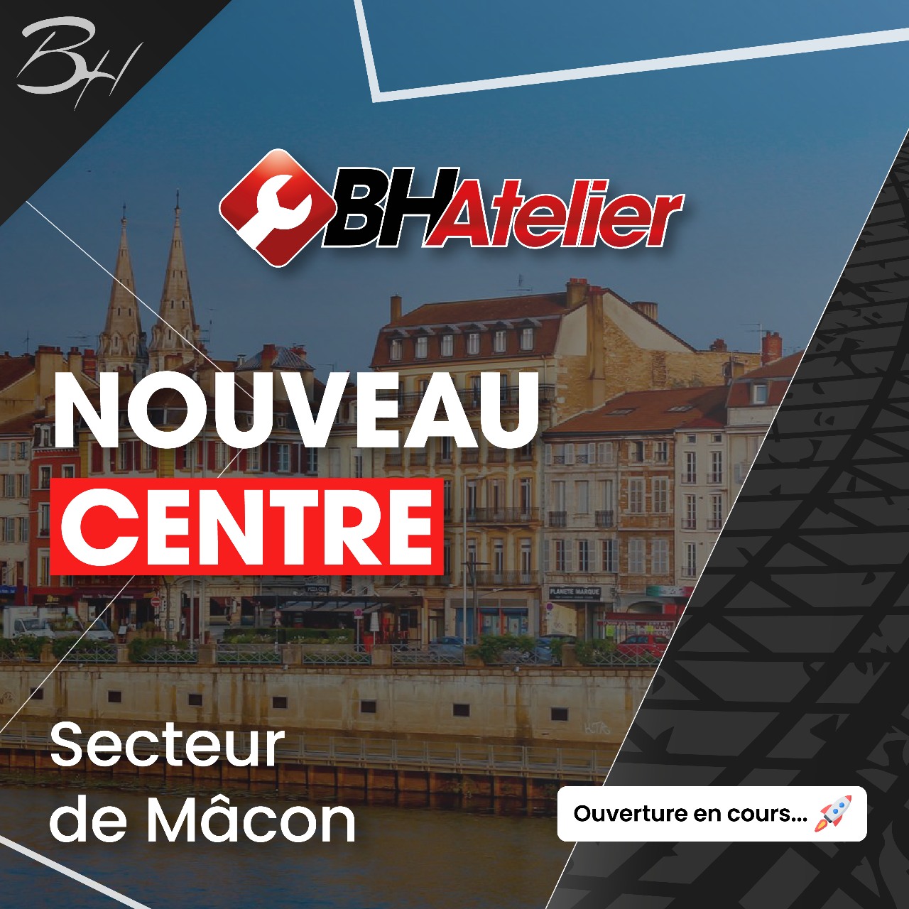 Le groupe BH Atelier accueille un nouveau concessionnaire à Mâcon