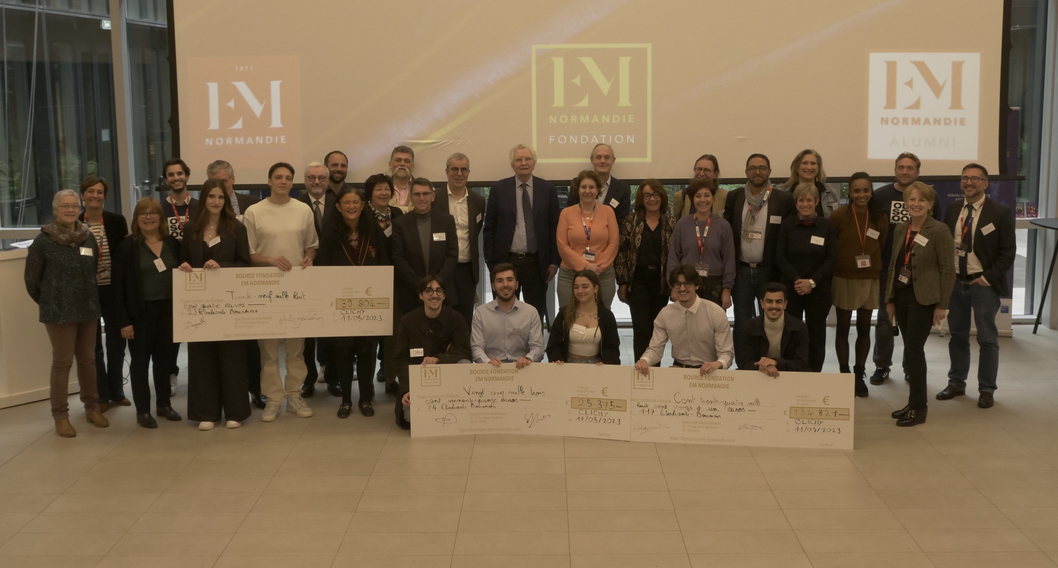 La Fondation EM Normandie aux côtés des étudiants 