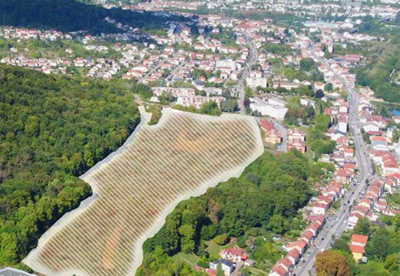 Arboresens en vue dans le bassin de Pompey