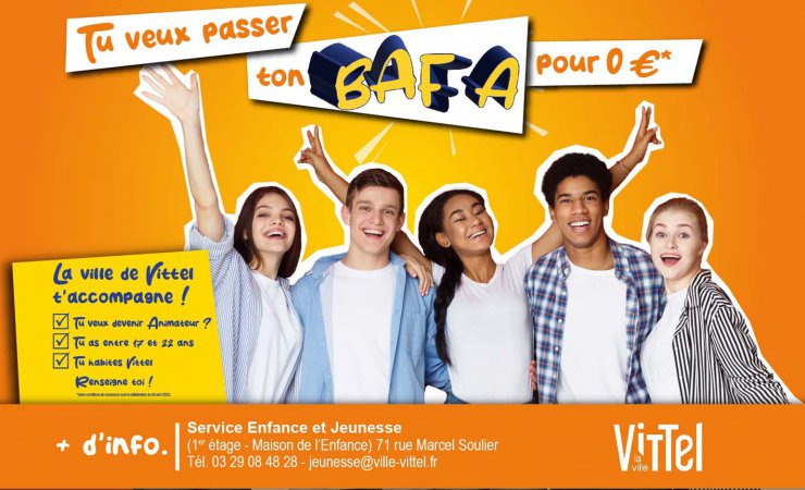 Bafa à coût zéro, un dispositif d’aide destiné aux jeunes vittellois