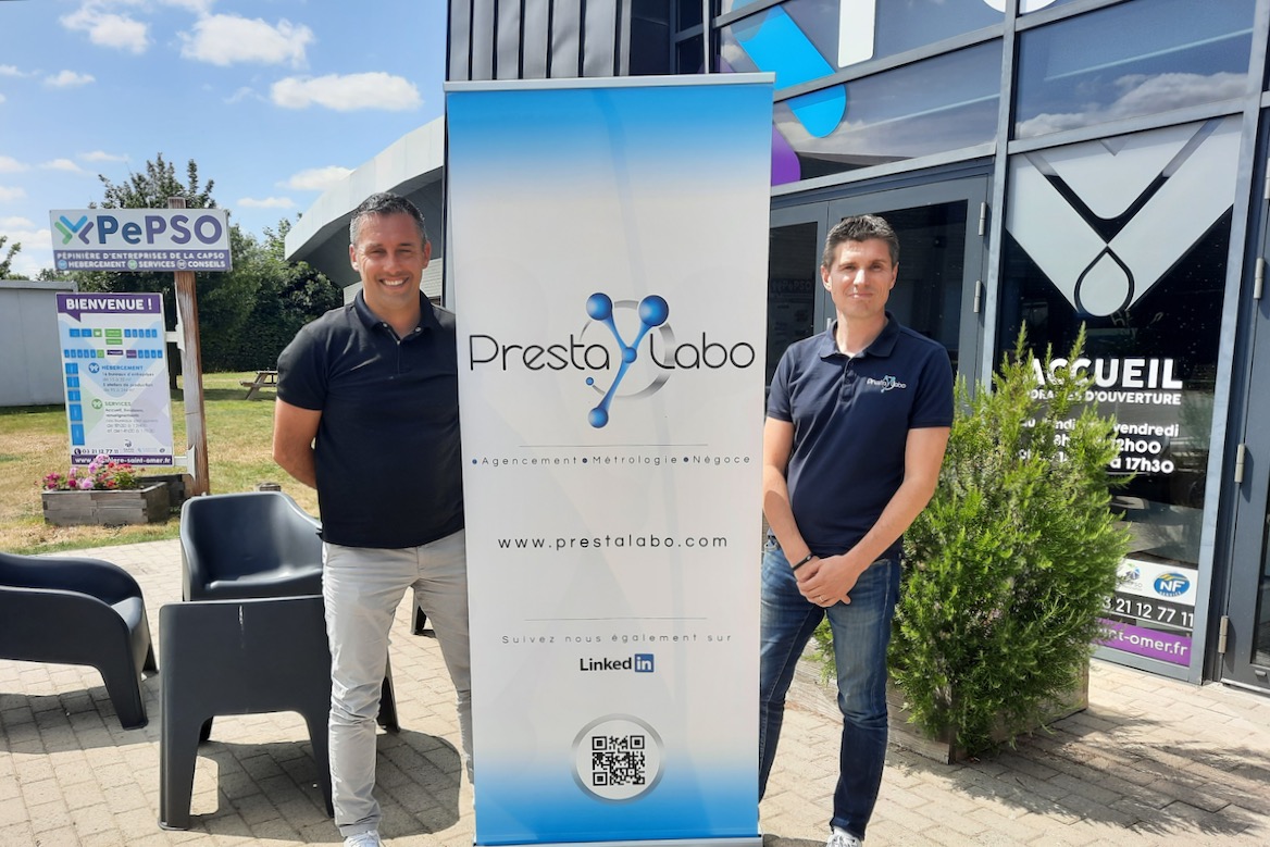 PrestaLabo déménage à Saint-Martin-lez-Tatinghem