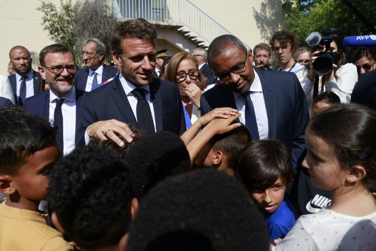 Ecole, port, numérique : Macron esquisse une nouvelle ambition pour Marseille
