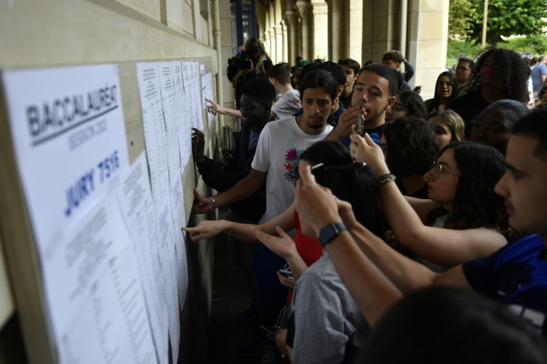 Bac 2023: taux de réussite à 90,9%, en légère baisse par rapport à 2022