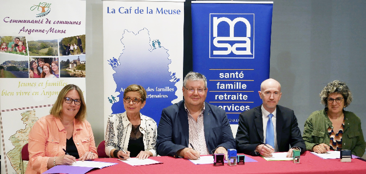 La Codecom Argonne-Meuse reconduit l’accord cadre «Jeunes et familles, bien vivre en Argonne-Meuse»
