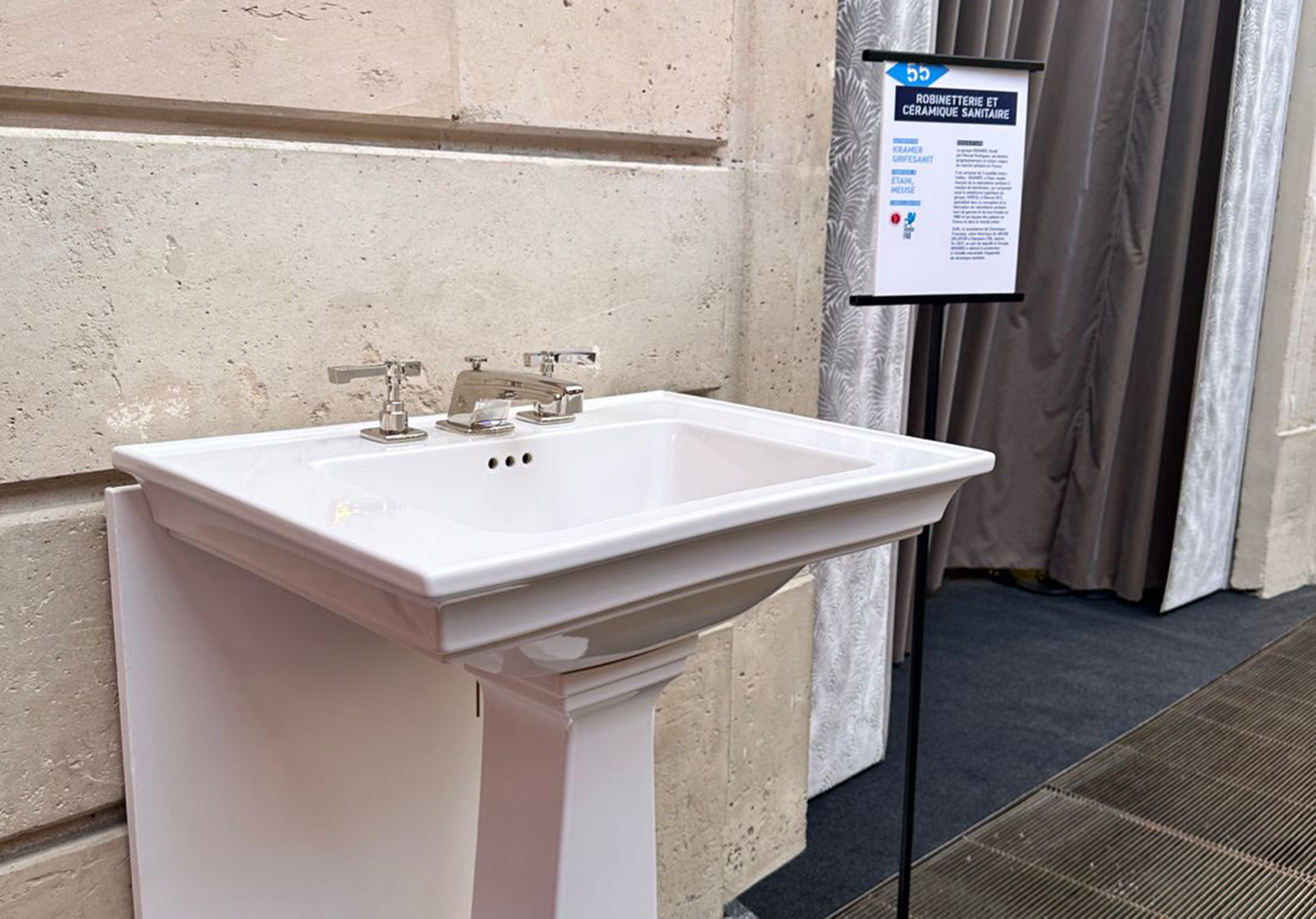 Grande Exposition du Fabriqué en France  Kramer a représenté la Meuse