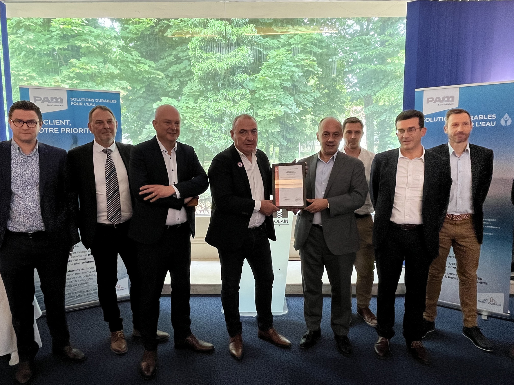 Saint Gobain PAM : les plaques de voirie certifiées Origine France Garantie