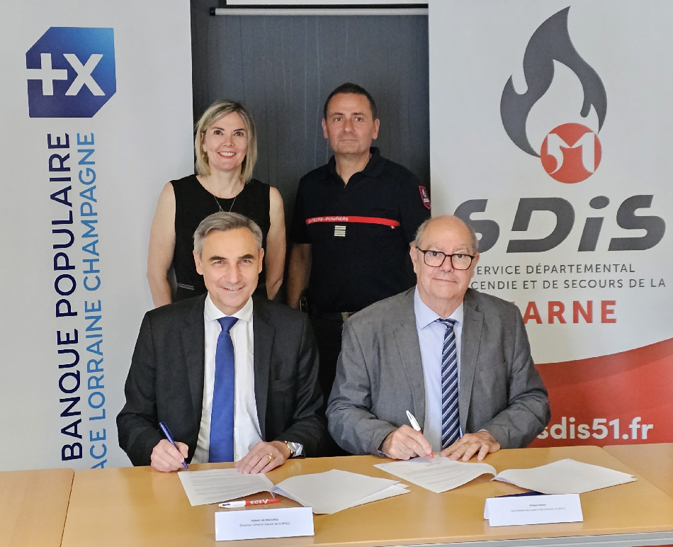 La BPALC s'engage auprès du SDIS 55 pour faciliter le volontariat de ses collaborateurs sapeurs-pompiers