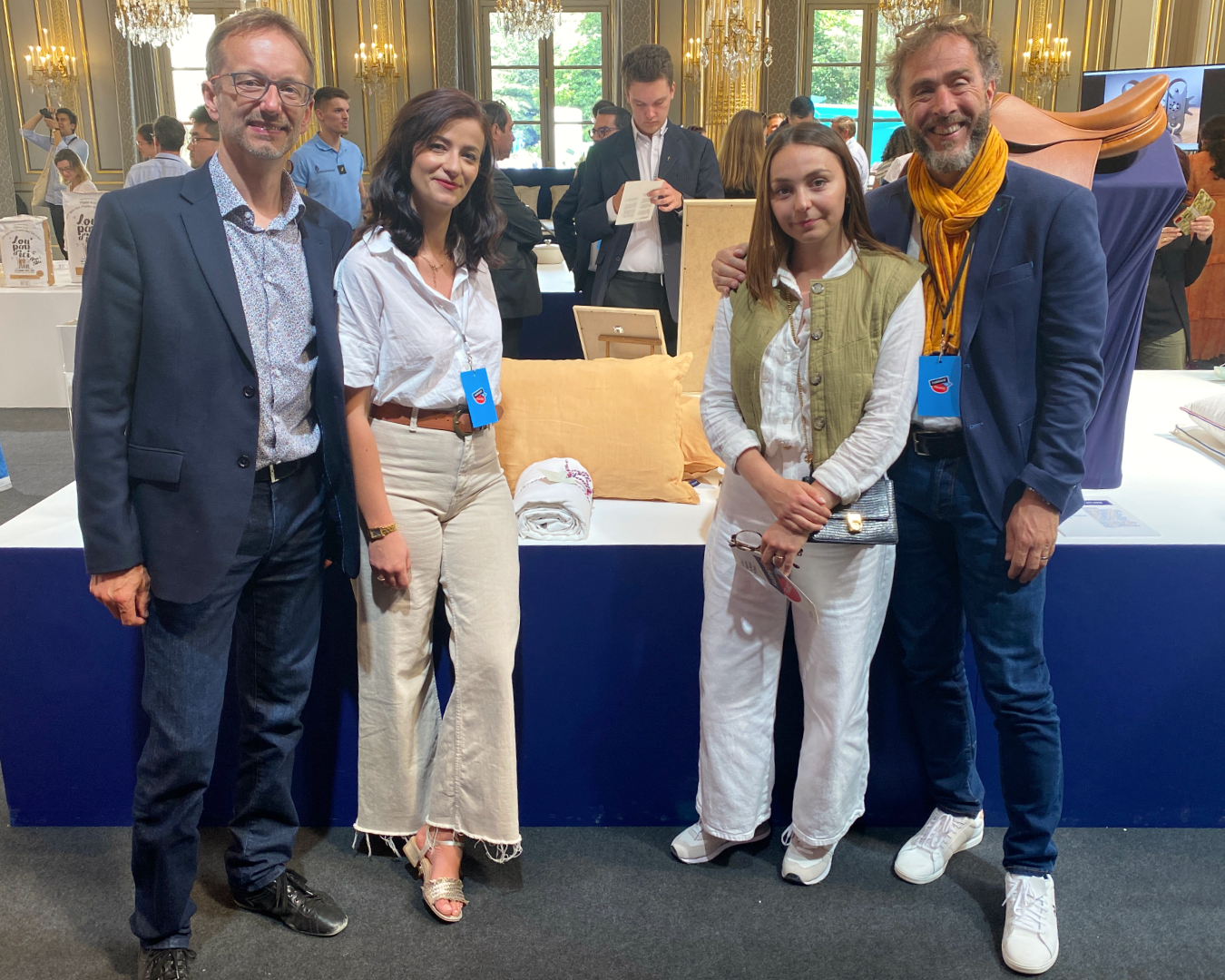 Le Drap Français mis à l’honneur à l’Élysée