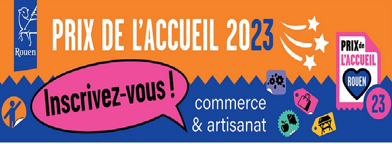 Les commerçants de Rouen participent à la 25ème édition du Prix de l’Accueil