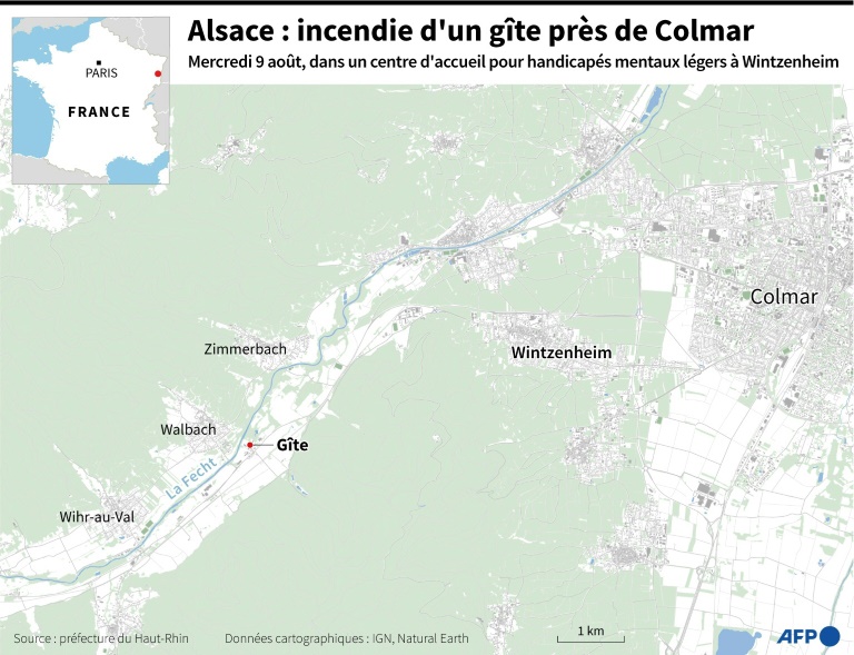 Onze morts dans l'incendie d'un gîte de vacances pour handicapés