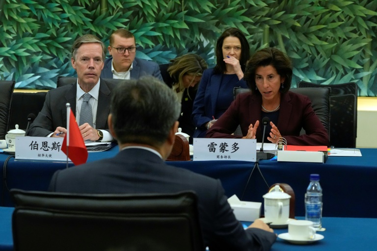 En Chine, la ministre américaine du Commerce prône des relations apaisées