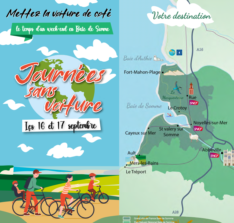 16 et 17 septembre : journées sans voiture en baie de Somme 