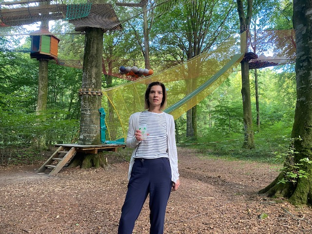 Accrobranche dans la forêt de Crécy-en-Ponthieu avec Happy park Crécy