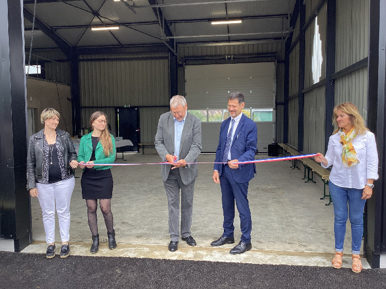 Inauguration du bâtiment technique du Syndicat des eaux de la région de Mangiennes (SIERM)