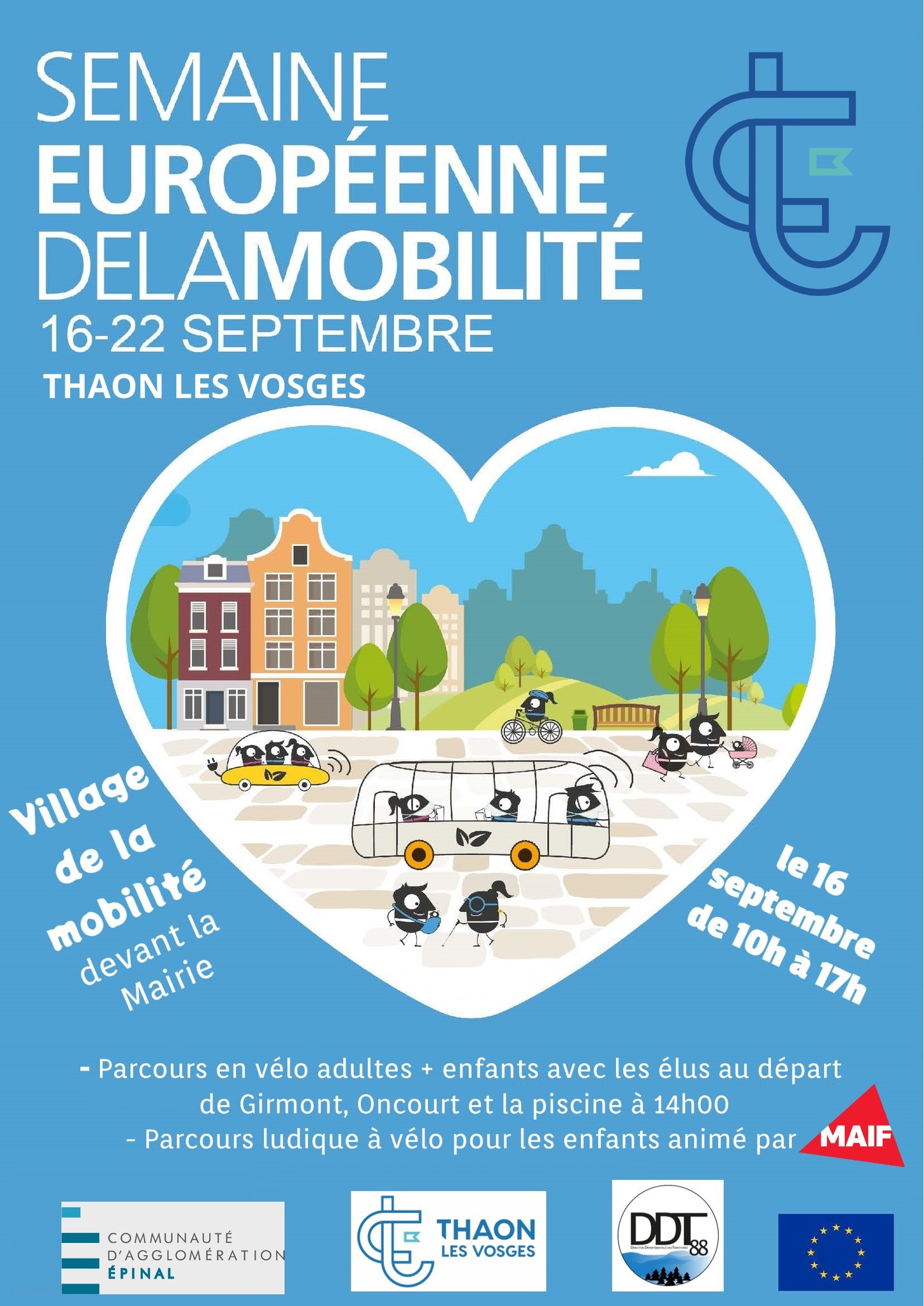 Thaon-les-Vosges participe à la «Semaine Européenne de la Mobilité»