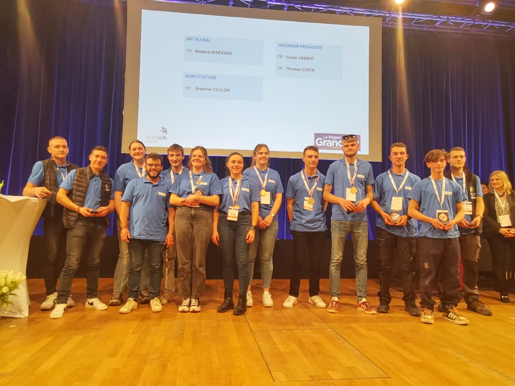 Cinq apprentis en lice pour la finale nationale de Worldskills 2023