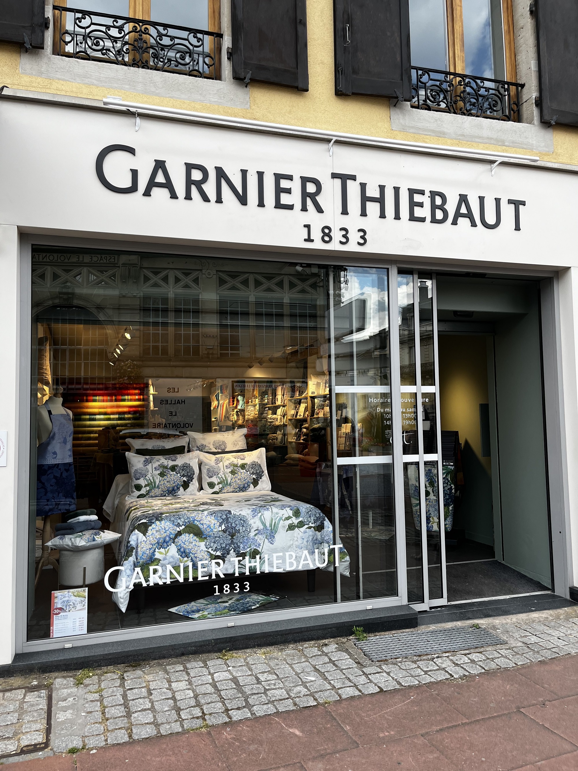 Garnier-Thiebaut ouvre une nouvelle boutique à Remiremont