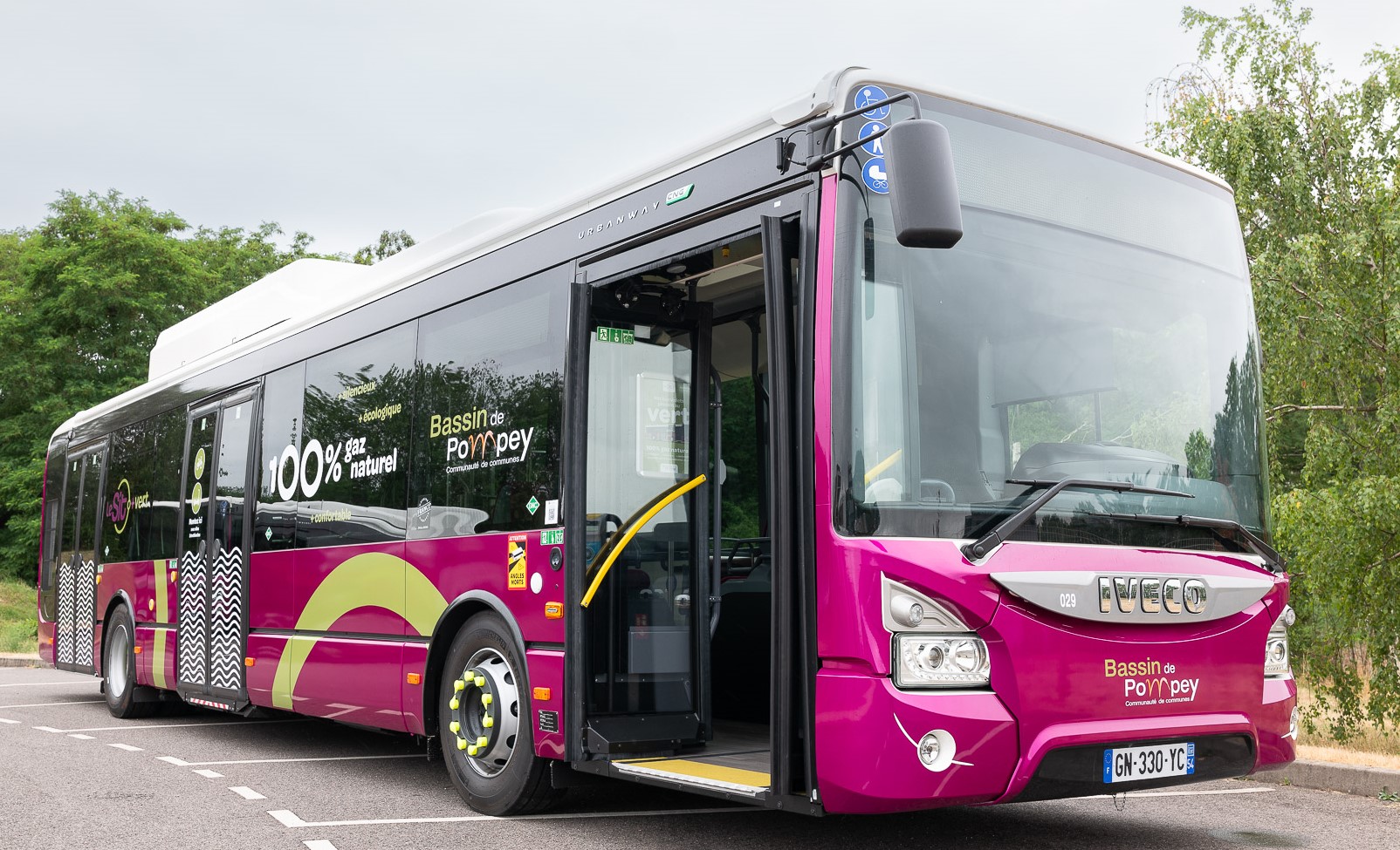 Les nouveaux bus du Bassin de Pompey