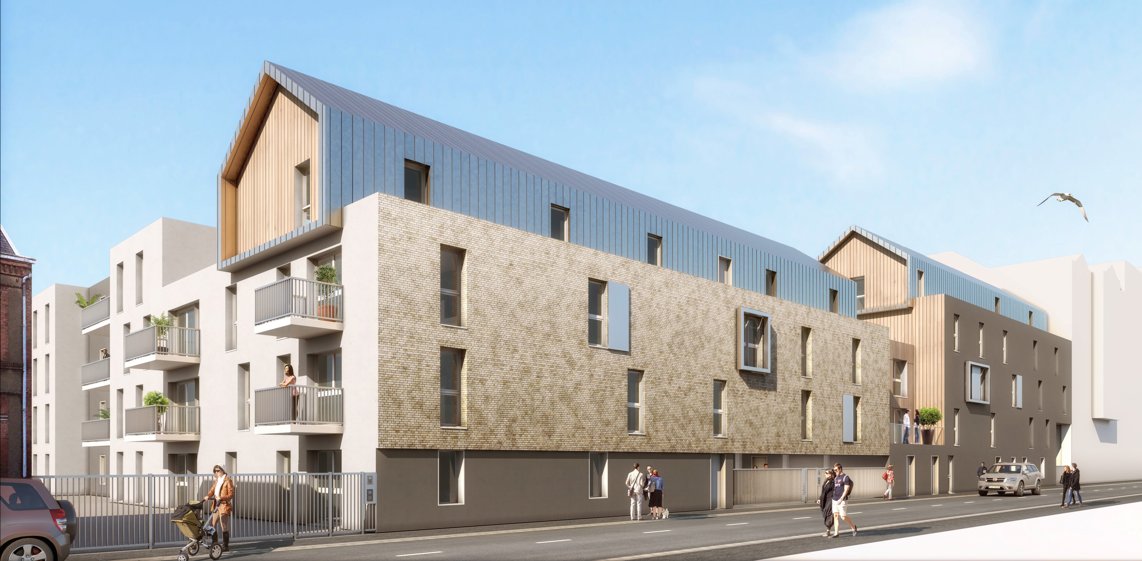 La résidence intergénérationnelle de VINCI Immobilier et Brownfields livrée à Fécamp